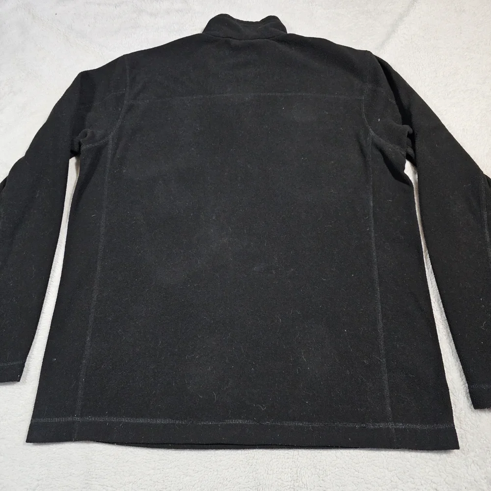 Black Quarter-Zip Pullover
